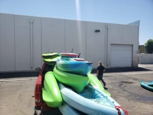 Multi kayak storage