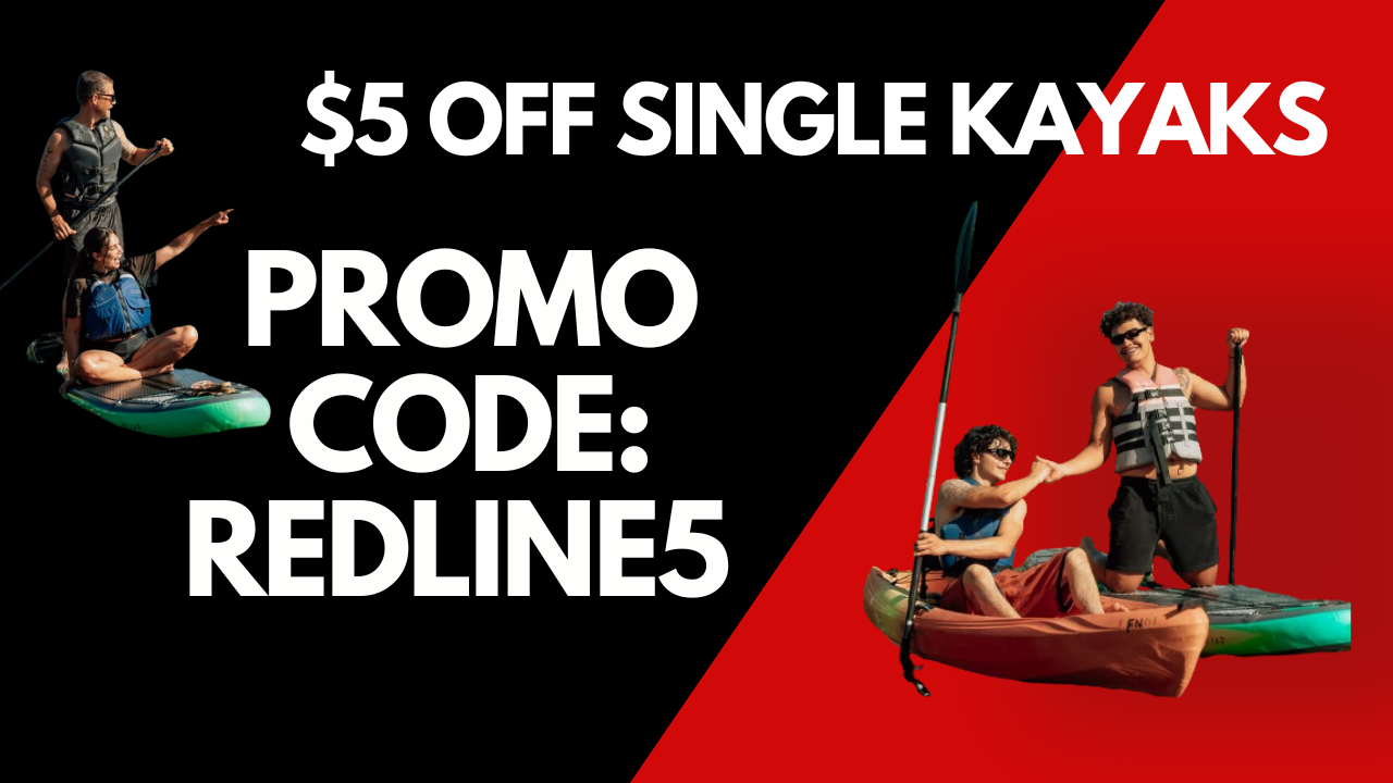 Redline coupon Kayak Rentals